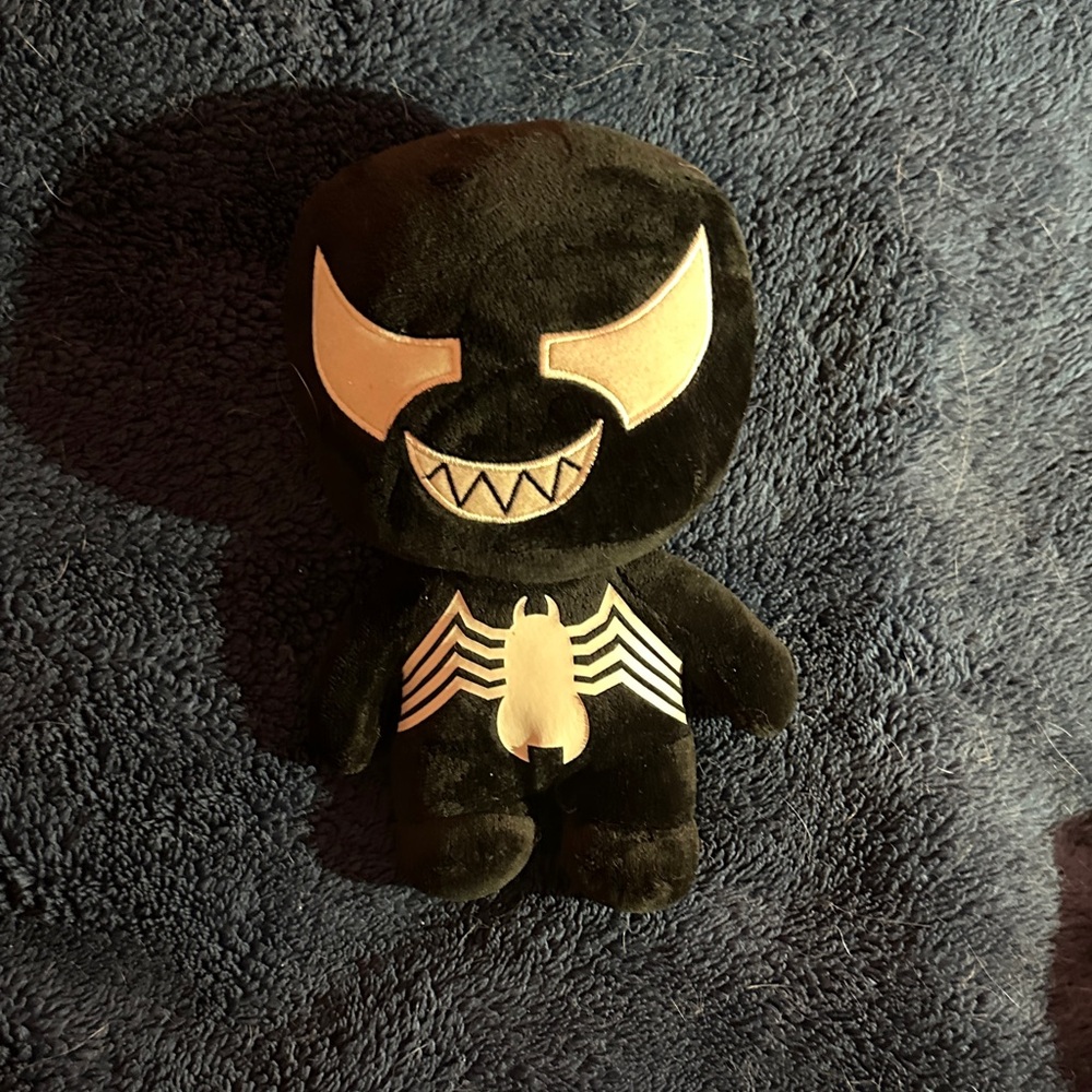 Marvel Black and White Venom Plush